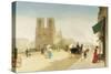 Friant, One Summer Day near Notre-Dame-null-Stretched Canvas