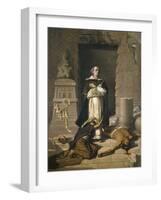 Friar Bartolome De Las Casas Defender of the Indians-Felix Parra-Framed Giclee Print