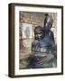 Friar Tuck Statue, Nottingham, Nottinghamshire, England, United Kingdom, Europe-Frank Fell-Framed Photographic Print