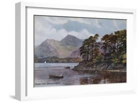 Friars' Crag, Derwent Water-Alfred Robert Quinton-Framed Giclee Print