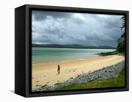 Friary Beach Creaslough Donegal, June 2003-null-Framed Stretched Canvas