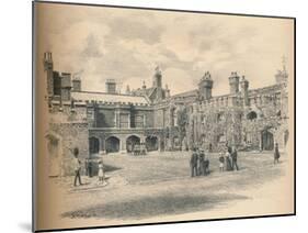 Friary Court, St Jamess Palace, 1902-Thomas Robert Way-Mounted Giclee Print