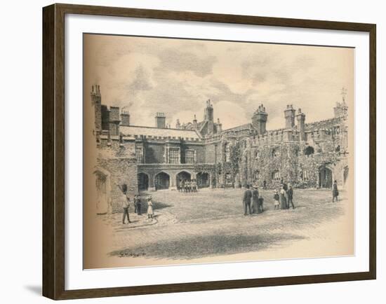 Friary Court, St Jamess Palace, 1902-Thomas Robert Way-Framed Giclee Print