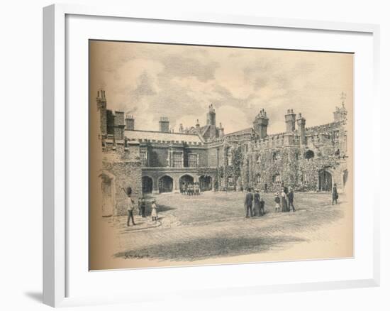 Friary Court, St Jamess Palace, 1902-Thomas Robert Way-Framed Giclee Print