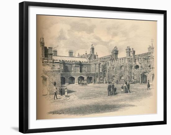 Friary Court, St Jamess Palace, 1902-Thomas Robert Way-Framed Giclee Print