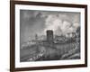 Fribourg in Switzerland, View of the Porte De Morat-null-Framed Giclee Print