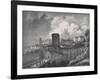 Fribourg in Switzerland, View of the Porte De Morat-null-Framed Giclee Print