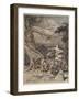 Fricka approaches in anger, illustration from 'The Rhinegold and the Valkyrie', 1910-Arthur Rackham-Framed Giclee Print