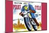 Friction Police Cycle-null-Mounted Premium Giclee Print