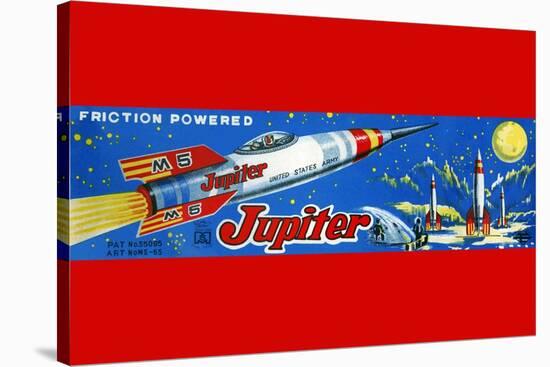 Friction Powered Jupiter M-5-null-Stretched Canvas