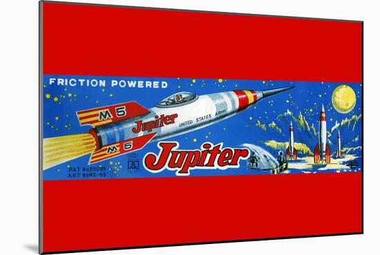 Friction Powered Jupiter M-5-null-Mounted Art Print