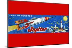 Friction Powered Jupiter M-5-null-Mounted Art Print