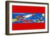 Friction Powered Jupiter M-5-null-Framed Premium Giclee Print