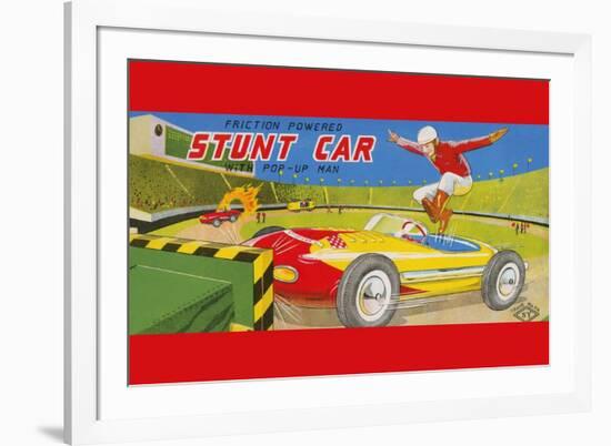 Friction Powered Stunt Car-null-Framed Premium Giclee Print