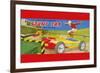 Friction Powered Stunt Car-null-Framed Premium Giclee Print