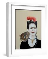 Frida, 2017-Susan Adams-Framed Giclee Print