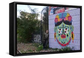 Frida 2-KASHINK-Framed Stretched Canvas