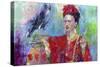 Frida Bird 1-Richard Wallich-Stretched Canvas