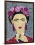 Frida Gray-Farida Zaman-Framed Art Print