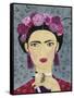 Frida Gray-Farida Zaman-Framed Stretched Canvas