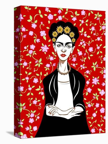 Frida Kahlo, 2018-Neale Osborne-Stretched Canvas