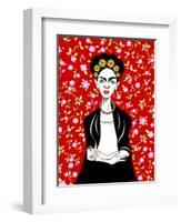 Frida Kahlo, 2018-Neale Osborne-Framed Giclee Print