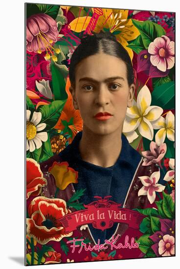 Frida Kahlo – Collage-null-Mounted Standard Poster