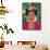 Frida Kahlo I Palms No Distress-Becky Thorns-Framed Stretched Canvas displayed on a wall