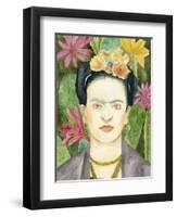 Frida Kahlo I-Melissa Wang-Framed Art Print