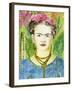 Frida Kahlo II-Melissa Wang-Framed Art Print