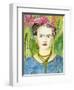 Frida Kahlo II-Melissa Wang-Framed Art Print