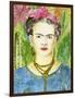 Frida Kahlo II-Melissa Wang-Framed Art Print