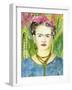 Frida Kahlo II-Melissa Wang-Framed Art Print