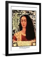 Frida Kahlo (Self Portrait)-Frida Kahlo-Framed Art Print