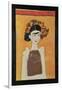 Frida Kahlo White-Jennie Cooley-Framed Giclee Print