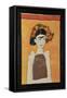 Frida Kahlo White-Jennie Cooley-Framed Stretched Canvas