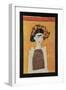 Frida Kahlo White-Jennie Cooley-Framed Giclee Print