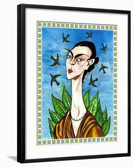 Frida Kahlo-Neale Osborne-Framed Giclee Print