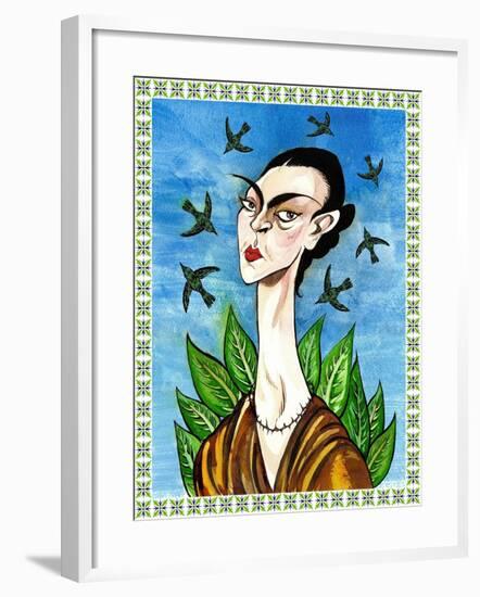 Frida Kahlo-Neale Osborne-Framed Giclee Print