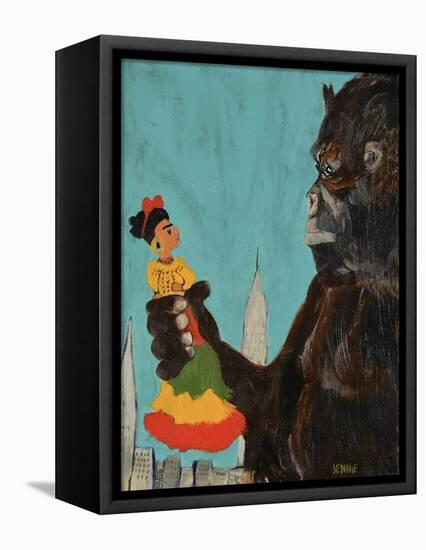 Frida Kong-Jennie Cooley-Framed Stretched Canvas