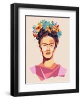 Frida Print-Kindred Sol Collective-Framed Art Print