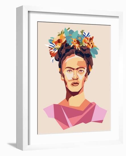 Frida Print-Kindred Sol Collective-Framed Art Print