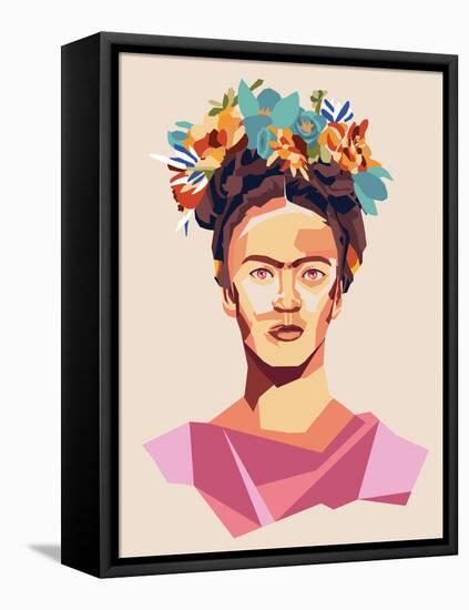 Frida Print-Kindred Sol Collective-Framed Stretched Canvas