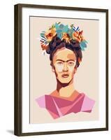 Frida Print-Kindred Sol Collective-Framed Art Print