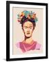 Frida Print-Kindred Sol Collective-Framed Art Print