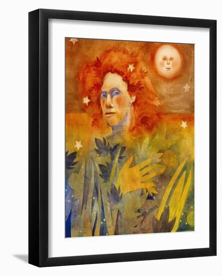 Frida's Dream-Lou Wall-Framed Giclee Print