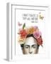 Frida's Flowers II-Grace Popp-Framed Art Print