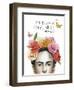 Frida's Flowers II-Grace Popp-Framed Art Print