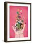 Frida`s Hand`s (Pink Version)-null-Framed Giclee Print