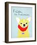 Frida the Fashionista Chihuahua-Ginger Oliphant-Framed Art Print